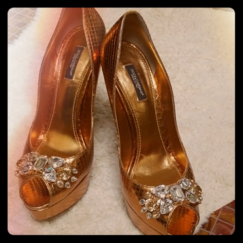 NEW Dolce and gabbana evening shoes
